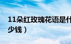 11朵红玫瑰花语是什么意思（11朵玫瑰花多少钱）