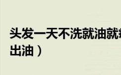 头发一天不洗就油就痒（头发一天不洗就痒还出油）