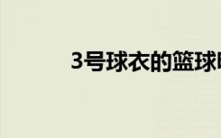 3号球衣的篮球明星（3号球衣）