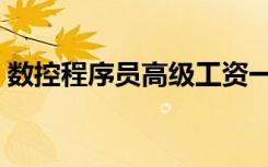 数控程序员高级工资一般多少（数控程序员）