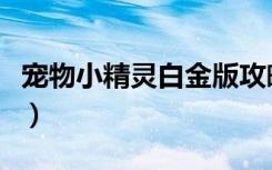 宠物小精灵白金版攻略（宠物小精灵白金攻略）