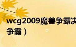 wcg2009魔兽争霸决赛高清（wcg2009魔兽争霸）