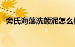 旁氏海藻洗颜泥怎么样（旁氏海藻洗颜泥）