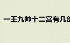 一王九帅十二宫有几部（一王九帅十二宫3）