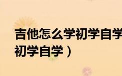 吉他怎么学初学自学1234567（吉他怎么学初学自学）