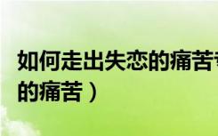 如何走出失恋的痛苦专心学习（如何走出失恋的痛苦）