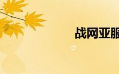 战网亚服（战网）