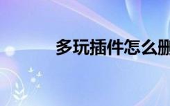多玩插件怎么删除（多玩插件）
