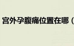 宫外孕腹痛位置在哪（宫外孕腹痛位置图片）
