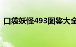 口袋妖怪493图鉴大全（口袋妖怪493图鉴）