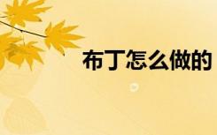 布丁怎么做的（布丁怎么做）