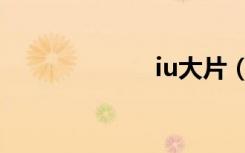 iu大片（iu单位）