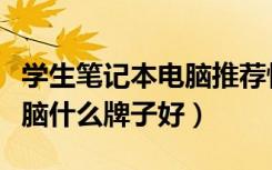 学生笔记本电脑推荐性价比高（学生笔记本电脑什么牌子好）