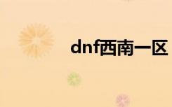 dnf西南一区（dnf西南一）