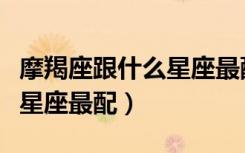 摩羯座跟什么星座最配做闺蜜（摩羯座跟什么星座最配）
