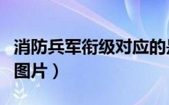 消防兵军衔级对应的是什么（消防兵军衔级别图片）