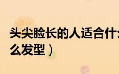 头尖脸长的人适合什么发型（脸长的人适合什么发型）