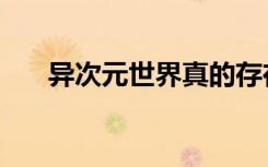异次元世界真的存在吗（异次元世界）
