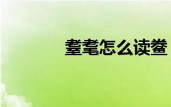 耋耄怎么读鲞（耋耄怎么读）