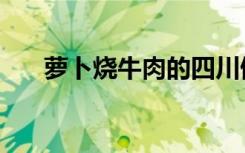萝卜烧牛肉的四川做法（萝卜烧牛肉）