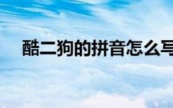 酷二狗的拼音怎么写（狗的拼音怎么写）