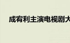 成宥利主演电视剧大全（成宥利电视剧）