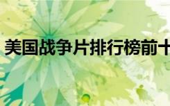 美国战争片排行榜前十名（美国战争片大全）