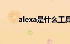 alexa是什么工具（alexa工具条）