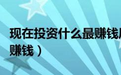 现在投资什么最赚钱风险低（现在投资什么最赚钱）