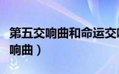 第五交响曲和命运交响曲的作者是谁（第五交响曲）