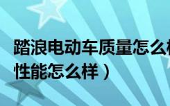 踏浪电动车质量怎么样排第几名（踏浪电动车性能怎么样）