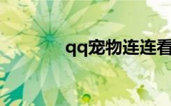 qq宠物连连看（q宠连连看）