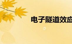 电子隧道效应（隧道效应）
