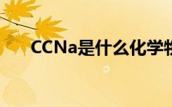 CCNa是什么化学物质（ccna是什么）