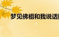 梦见佛祖和我说话指点我（梦见佛祖）