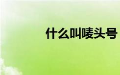 什么叫唛头号（什么叫唛头）