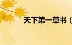 天下第一草书（天下第一楷书）