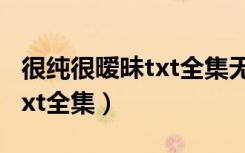 很纯很暧昧txt全集无删减下载（很纯很暧昧txt全集）