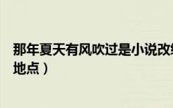 那年夏天有风吹过是小说改编的吗（那年夏天有风吹过拍摄地点）