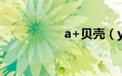 a+贝壳（y450a tfo）