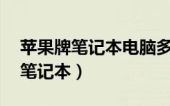 苹果牌笔记本电脑多少钱13英寸的（苹果牌笔记本）