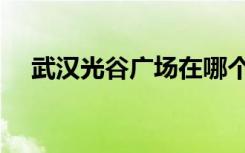 武汉光谷广场在哪个区（武汉光谷广场）