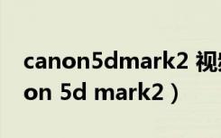 canon5dmark2 视频用定焦头好不好（canon 5d mark2）