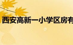 西安高新一小学区房有哪些（西安高新一小）