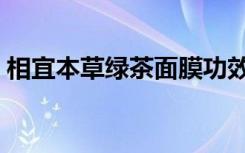 相宜本草绿茶面膜功效（相宜本草绿茶面膜）