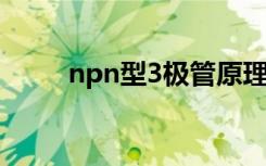 npn型3极管原理（npn型三极管）