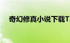 奇幻修真小说下载TXT（奇幻修真小说）