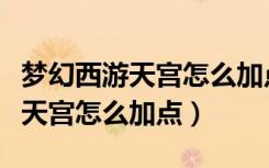 梦幻西游天宫怎么加点比较省钱的（梦幻西游天宫怎么加点）