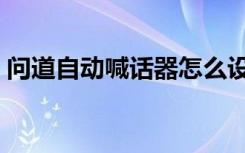 问道自动喊话器怎么设置（问道自动喊话器）