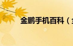 金鹏手机百科（金鹏手机怎么样）